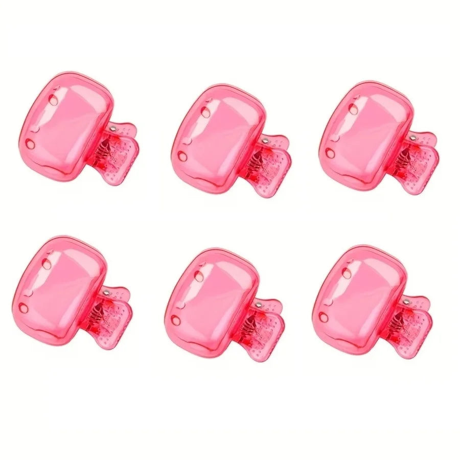6-Piece Portable Toothbrush Cover with Easy to Open and Close Storage Box, Suitable for Both Home and Travel