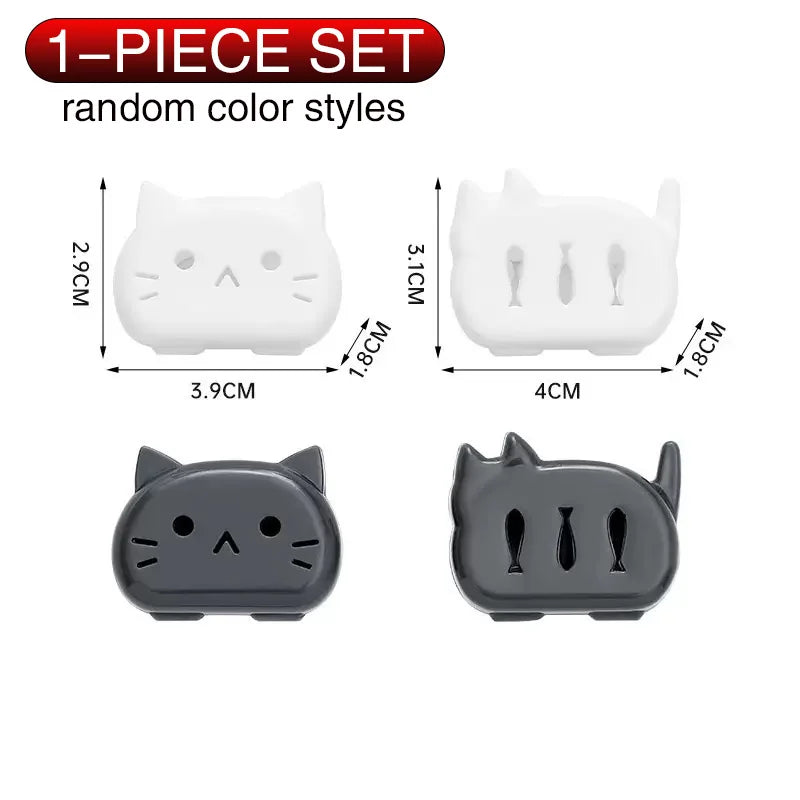 Cute Cat Shaped Toothbrush Cover 1/4/8PCS Portable Travel Toothbrush Protector Dust Proof Toothbrush Storage Cap