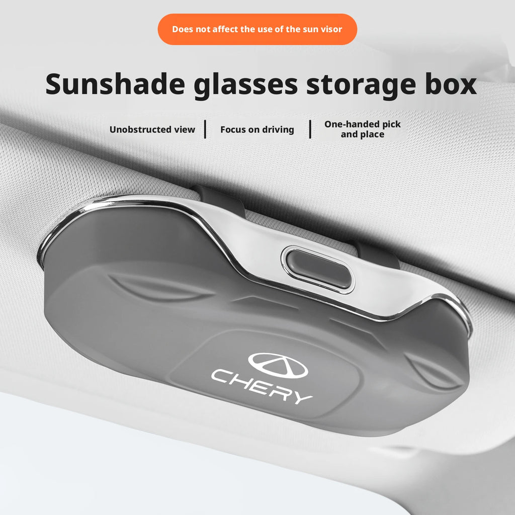 Suitable for Chery ICAR03 ICR03 Tiggo 8Pro Tiggo 9 Arrizo 5 7/8 Car Sun Visor Glasses Case