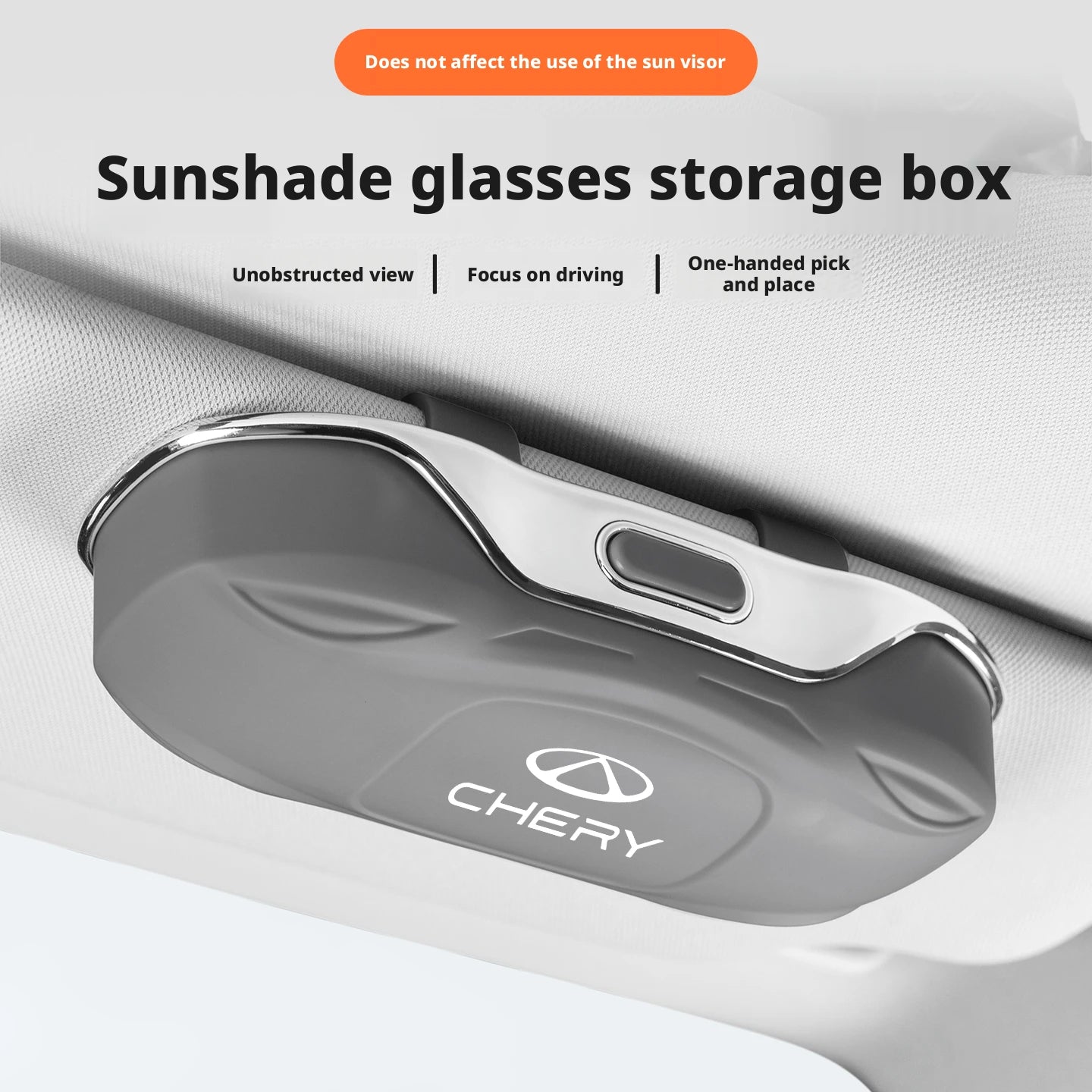 Suitable for Chery ICAR03 ICR03 Tiggo 8Pro Tiggo 9 Arrizo 5 7/8 Car Sun Visor Glasses Case