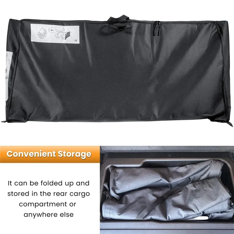 ATT-Car Soft Top Window Storage Bag For Jeep Wrangler JK/JKU JL JLU 2-Door & 4-Door Sahara Freedom Rubicon Parts