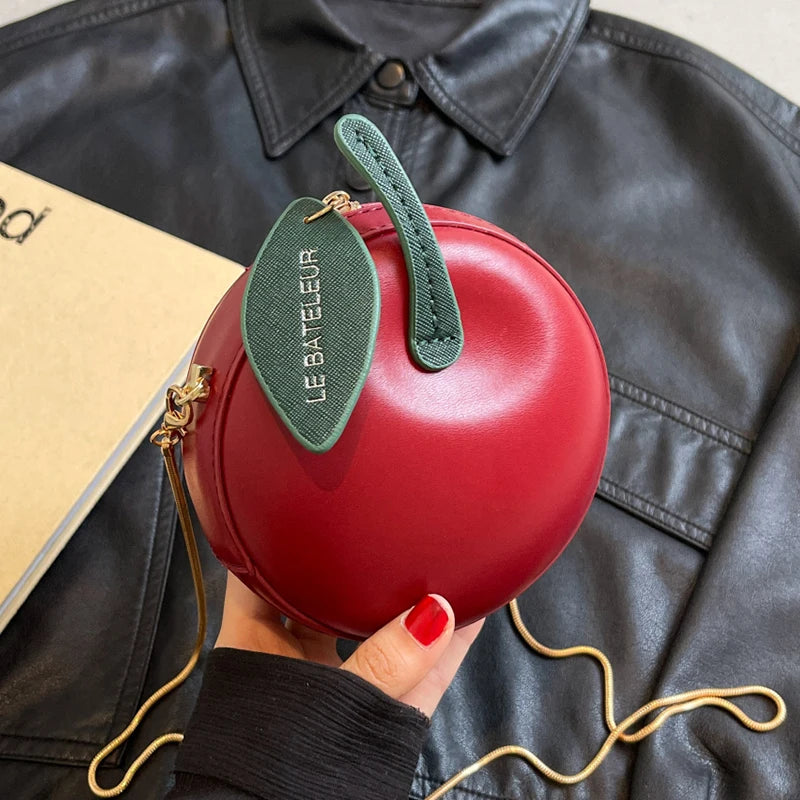 2024 New Lipstick Bags For Women Fashion Mini Circular Crossbody Bag Cute Round Bag Coin Purse Handbag Designer Shoulder Bag