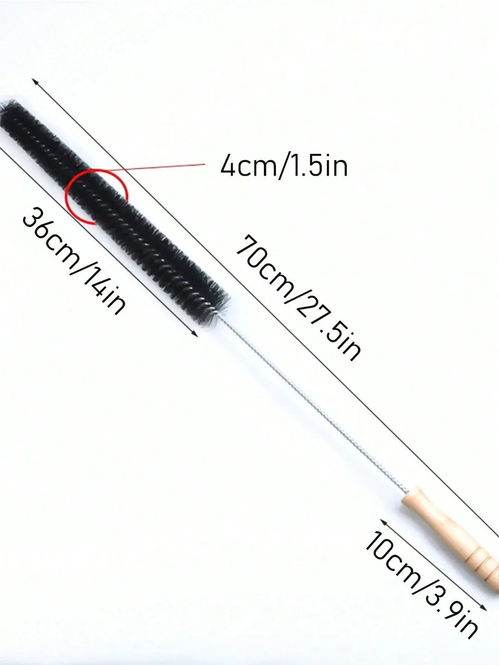 1pc Washing Machine Cleaning Brush, Dryer Vent Cleaner, Washing Machine Drum/Bathtub Cleaner