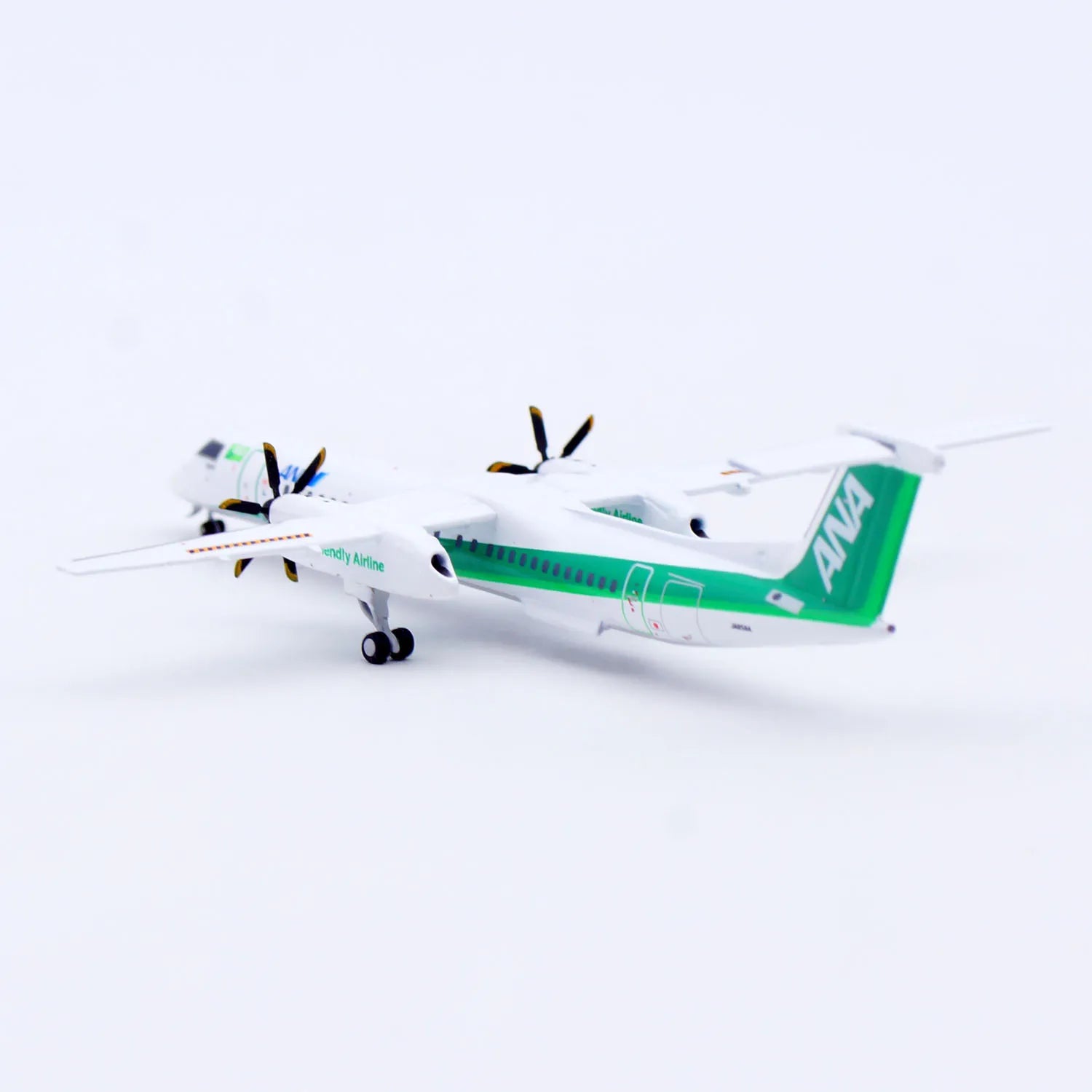 SA4039 Alloy Collectible Plane Gift JC Wings 1:400 ANA All Nippon Airways Bombardier Dash 8-Q400 Diecast Aircraft Model JA858A