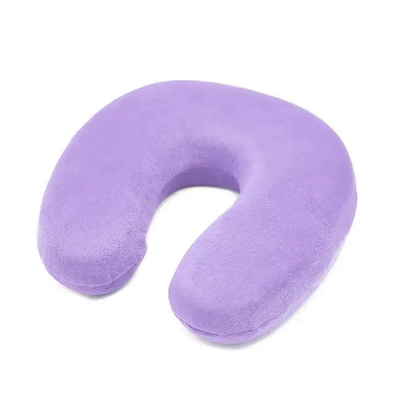 Memory Foam Pillow Neck Support Travel  Portable Slow Rebound U-Shaped Ergonomic Breathable Soft Neck Warp Support Travel Pillow
