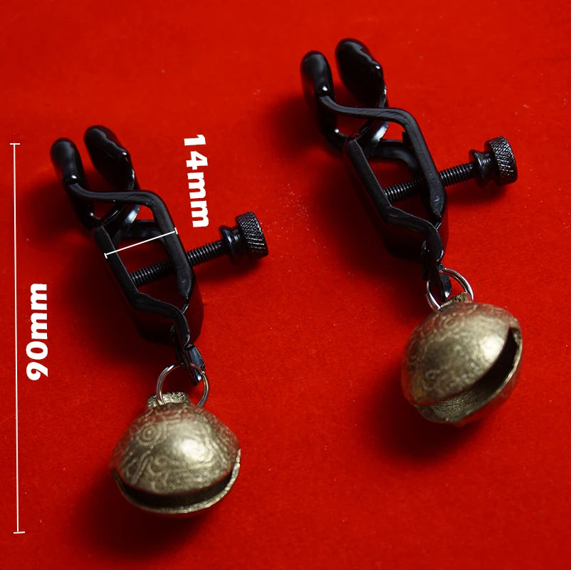 Metal Nipple Clamps Pussy Labia Clit Clips,Sex Toys for Couples,Adult Games,Role Play,Bondage Restraint