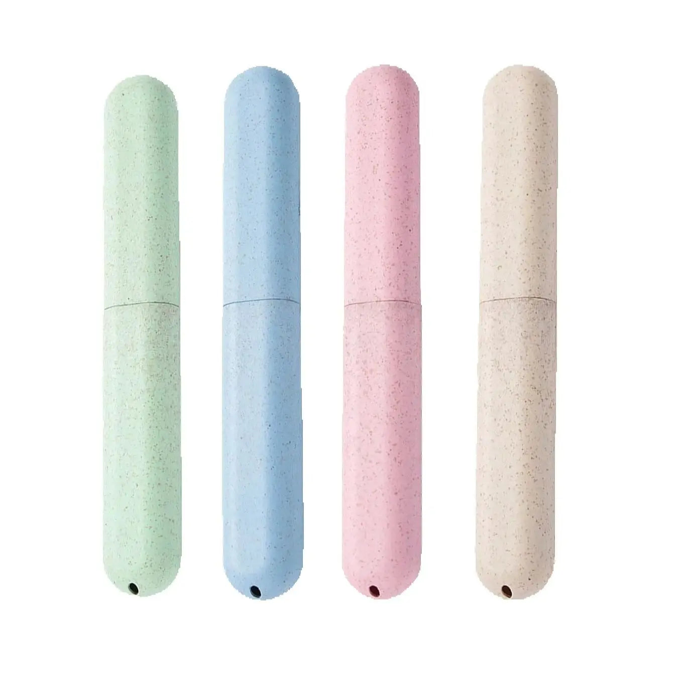 4 Pack Toothbrush Case Portable Travel Toothbrush Case Dust-Prof and Sanitary for Home, rave, Business, Camping, School oothbrus