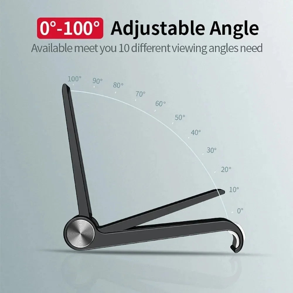 Universal Lazy Desktop Phone Stand Adjustable Portable Tablet Holder Multi-Angle Phone Bracket for iPhone Samsung Xiaomi Huawei