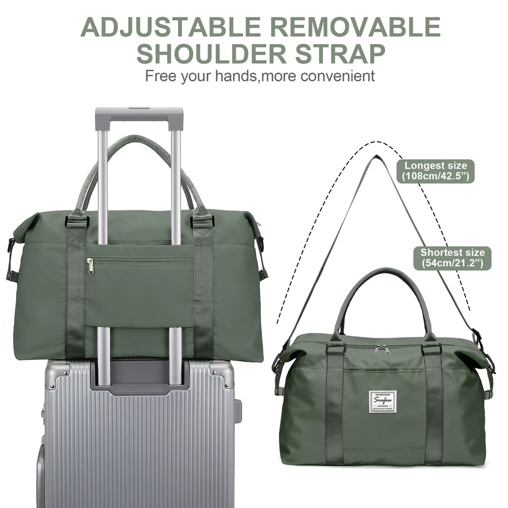 Easyjet Cabin Bag 45x36x20 Travel Bag Men Women Large-Capacity Hand Luggage Short Distance Travel Weekender Overnight Bag duffel