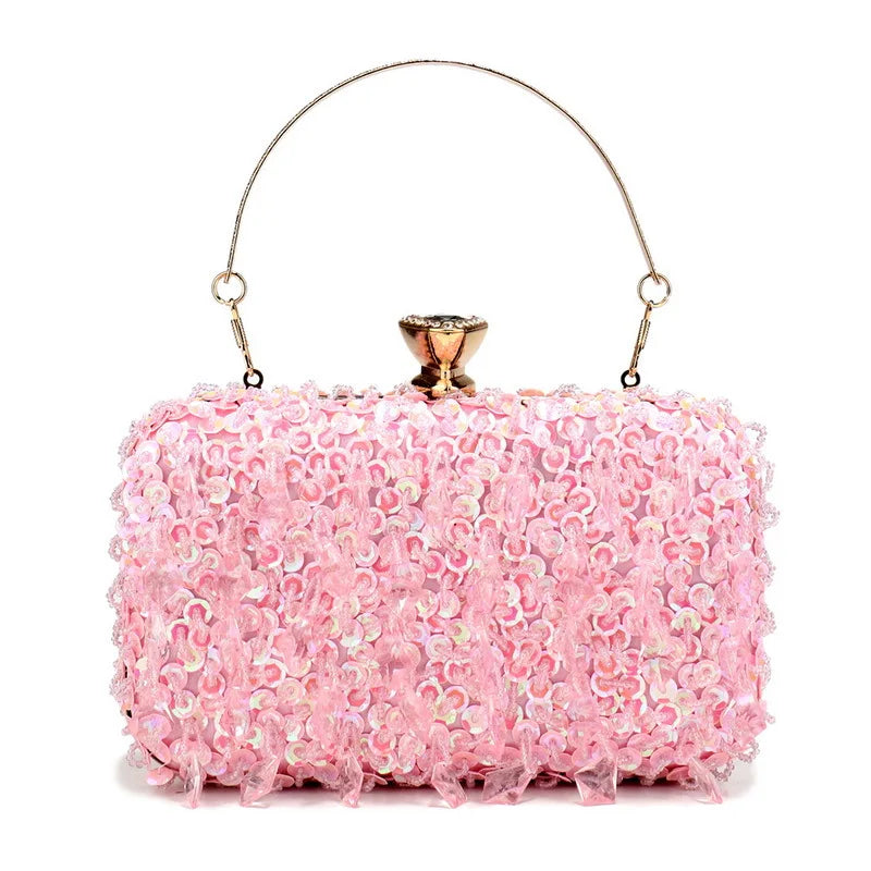 Fashion Versatile Ball Dinner Bag Style Light Luxury Handmade Embroidered Clutch Bag Dress with Exquisite Clutch
