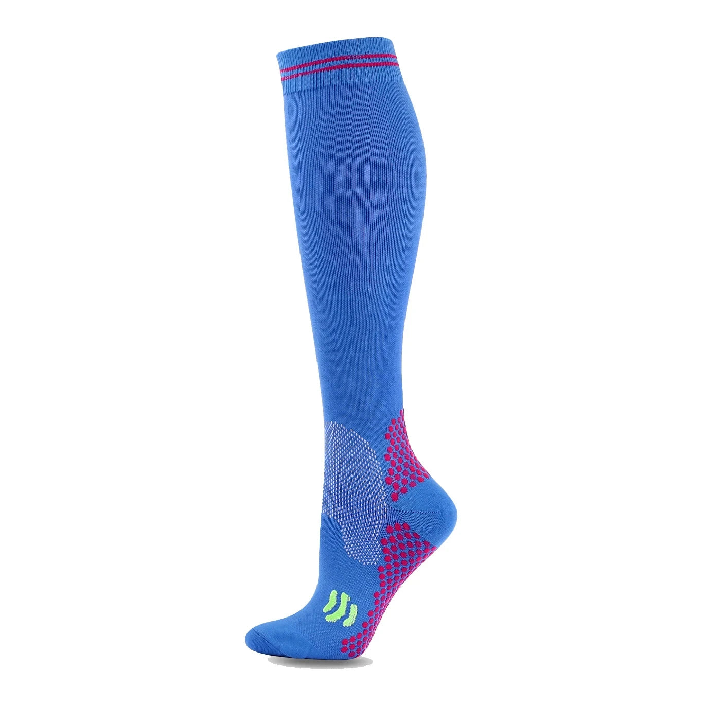 Running Compression Socks Football Hiking Golf Gym 20-30mmhg Gradual Change Nylon Sports Socks Diabetes Pregnancy Varicose Veins