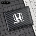 Car Wallet Card Holder Driver License Cover Driver License Bag For Honda Civic Accord Fit Jazz Pilot Odyssey City HR-V Passport