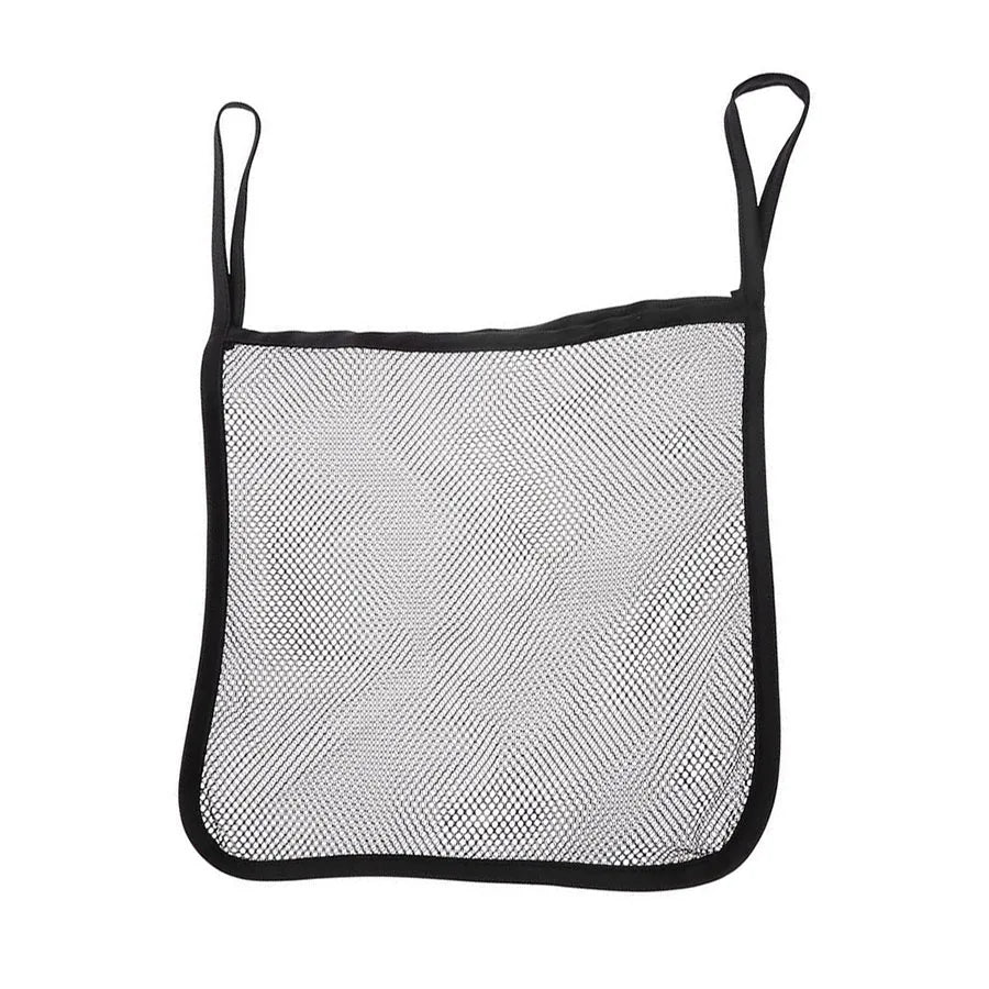 Baby Stroller Mesh Bag Black Perspective Mesh Organizer Hanging Bag Portable Bottle Snack Storage Bag Stroller Accessories