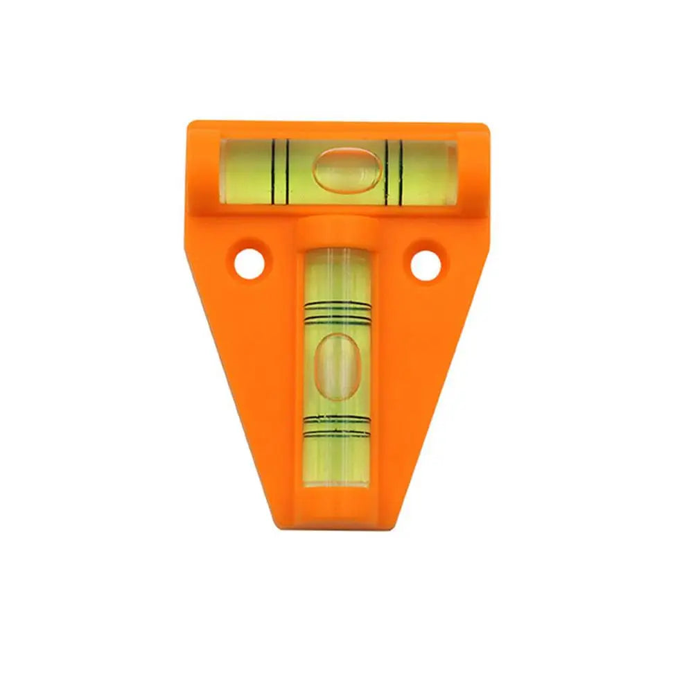 T-Type Spirit Level Triangle Measuring Kit Plastic Vertical Horizontal Adjuster For Caravan Camper RV Leveling Adjustment Tool