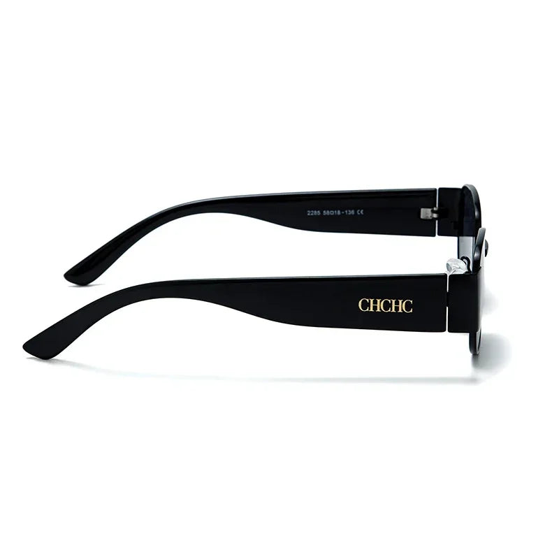 CH Sunglasses Women Brand Sunshade High Quality Color Lenses Design Thick Edge Personality Eyewear