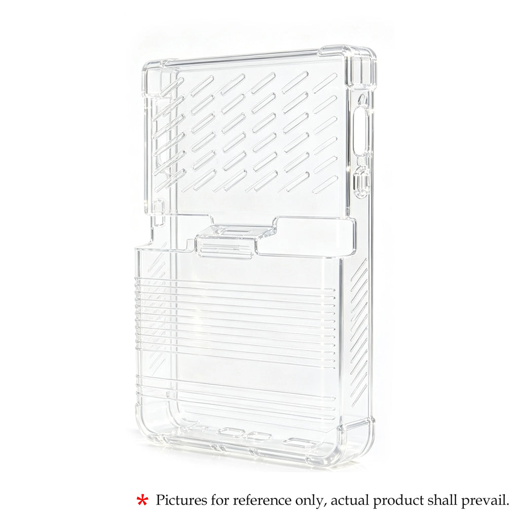 Clear TPU Protective Cover Game storage bag Tempered Glass Non-slip Protective Case Shockproof for Trimui Brick PRO