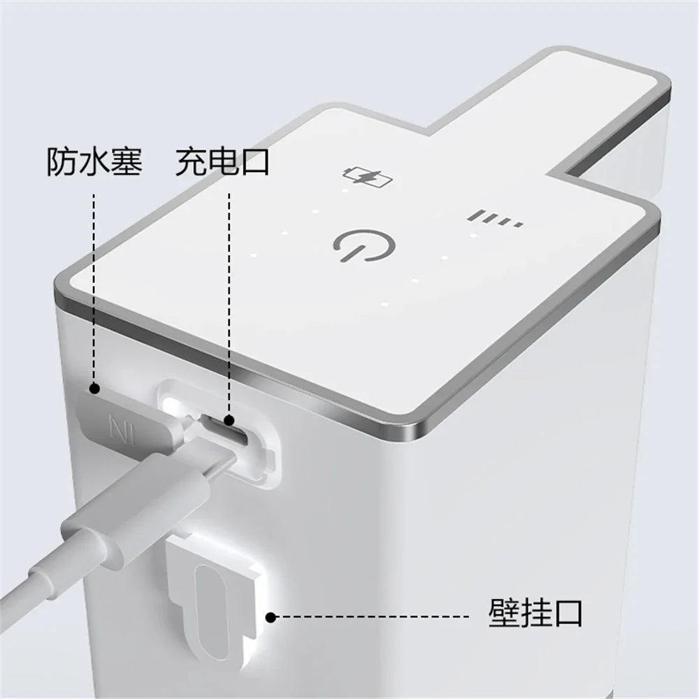 4 Levels Automatic  Foam Soap Dispenser Touchless Sensor Generator For Wall mount Hand Washer White Color