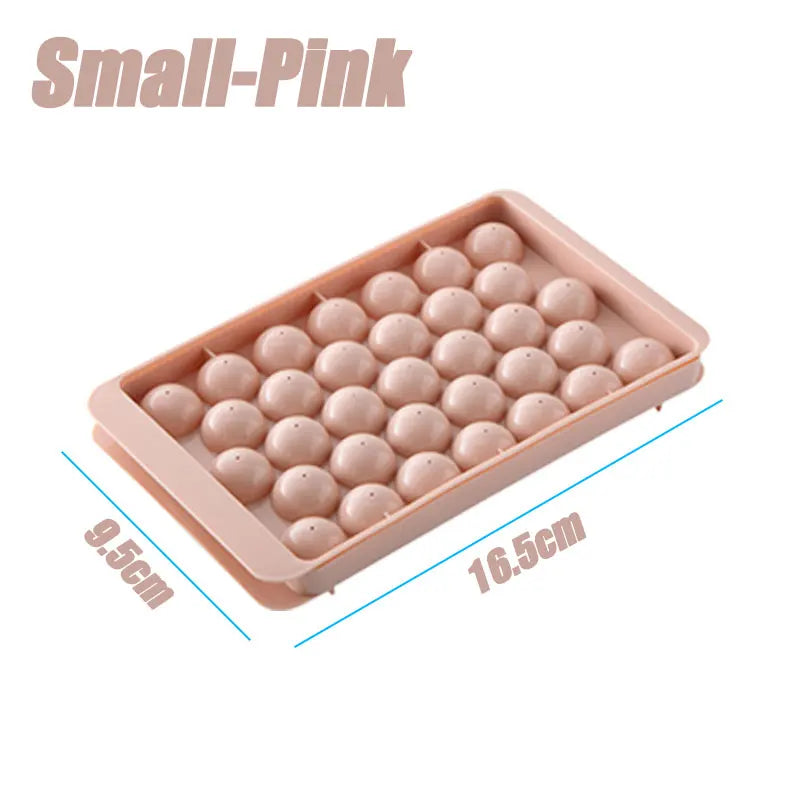 33 Ice Boll Hockey PP Mold Frozen Whiskey Ball Popsicle Ice Cube Tray Box Lollipop Making Gifts Kitchen Tools Accessories