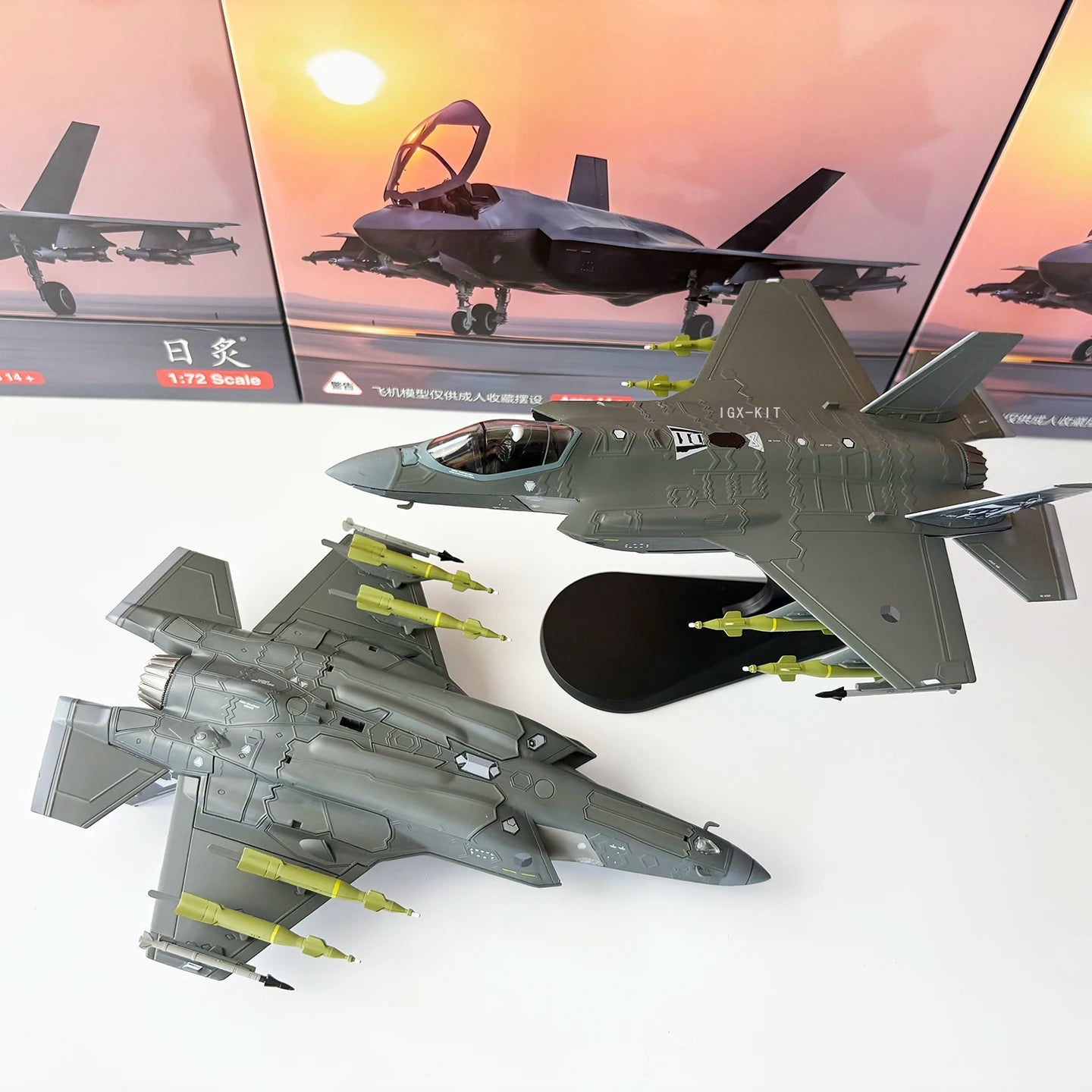 1/72 Scale USAF F-35 Joint Strike Jet Airplane F35 Fighter Diecast Metal Plane Aircraft Model