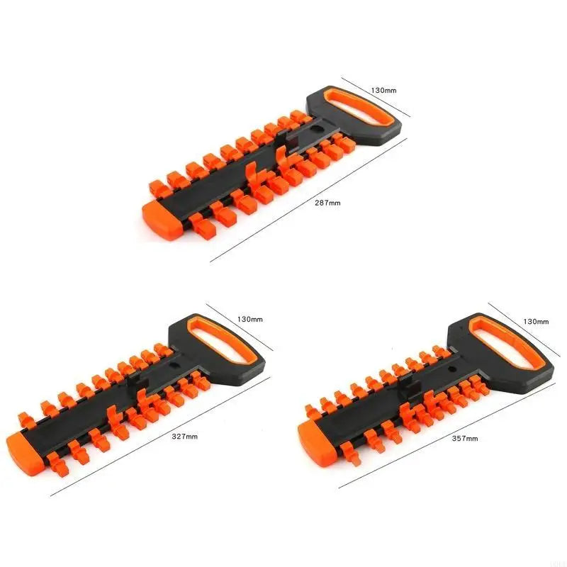 Socket Organizers Rack Portable Socket Tray 1/3-Inch 3/8-Inch 1/2in