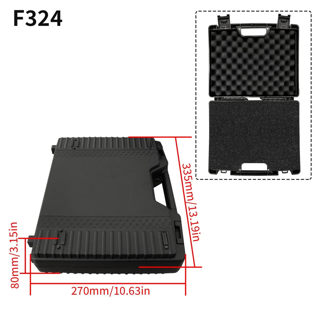 1pc Multi-Functional Portable Equipment Case with Sponge Protective Hardware Shell Tool Carrying Storage Box for Drones,Tools