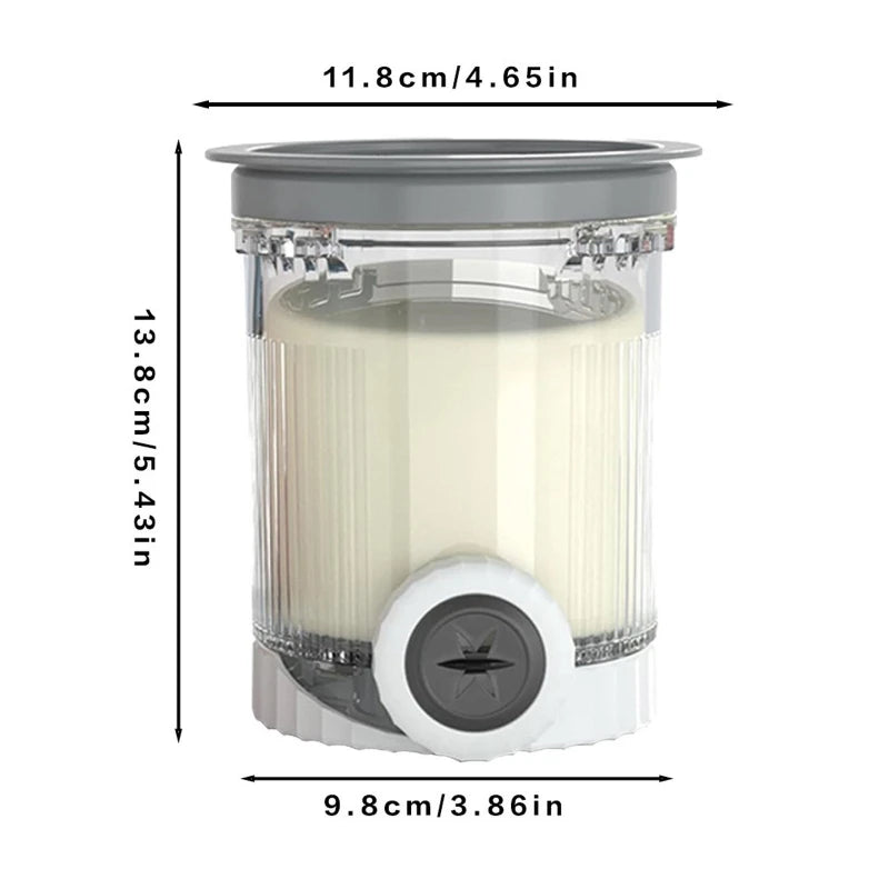 1pc Creami Pint Container Compatible with Ninja Creami NC701 Series Replacement Part for Ninja Swirl Ice Cream Maker