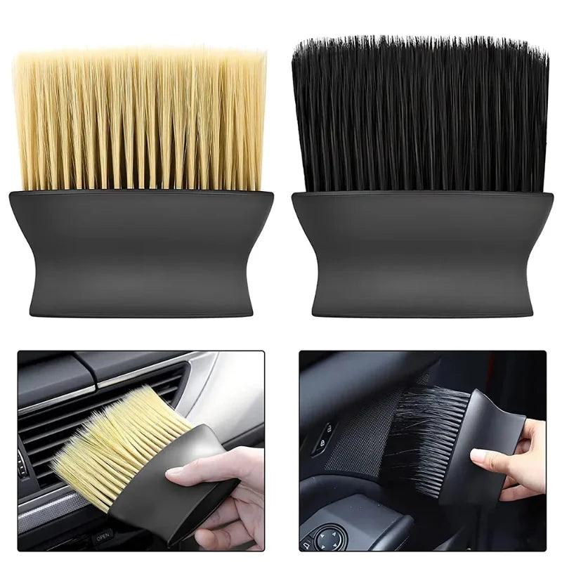 Car Interior Cleaning Brush for Air Vents Crevices Dust Removal Sturdy Bristles Comfort  Handle Efficient Auto Cleaning Yunliwei