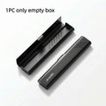Aluminum Material Aluminum Toothbrush Case Empty Design Portable Size Travel Toothbrush Holder Durable Construction