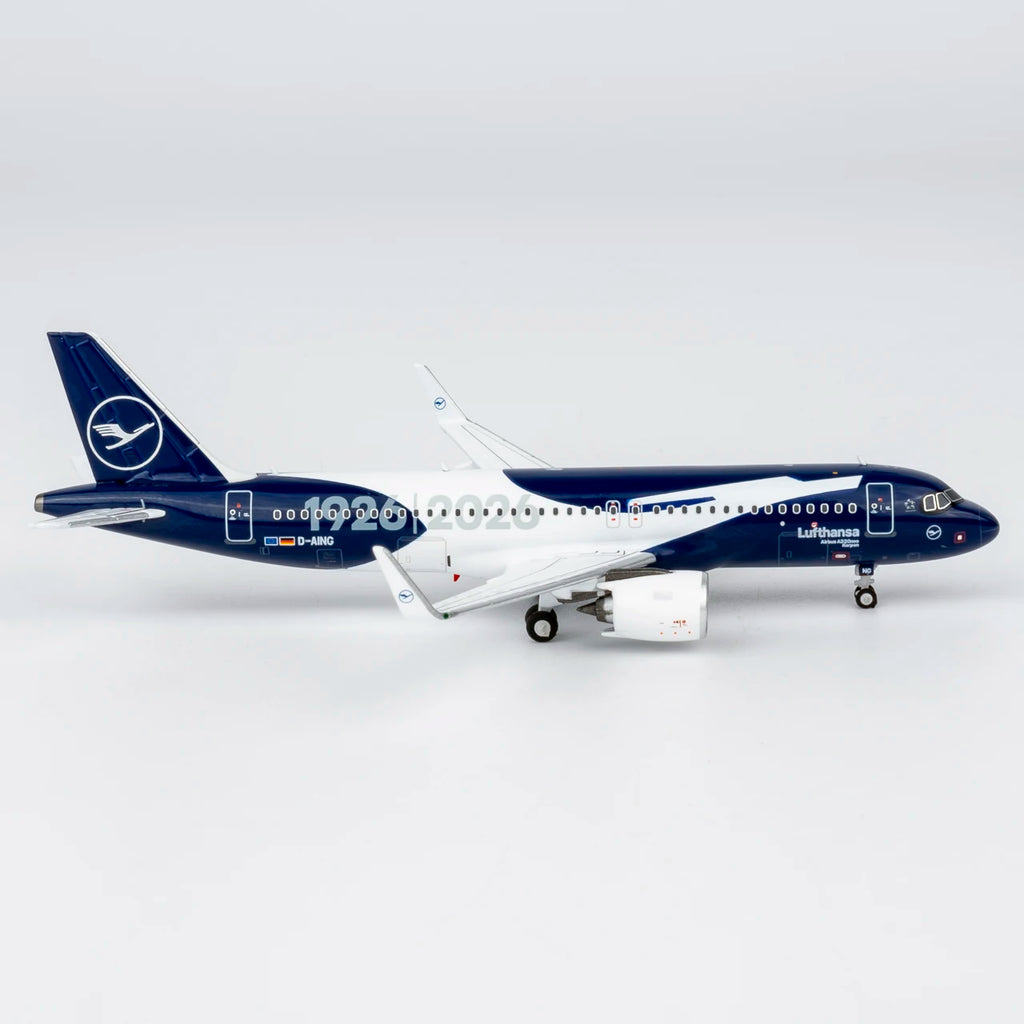 15072 Alloy Collectible Plane Gift NG Models 1:400 Lufthansa Airlines [100 Years] Airbus A320neo Diecast Aircraft Model D-AING