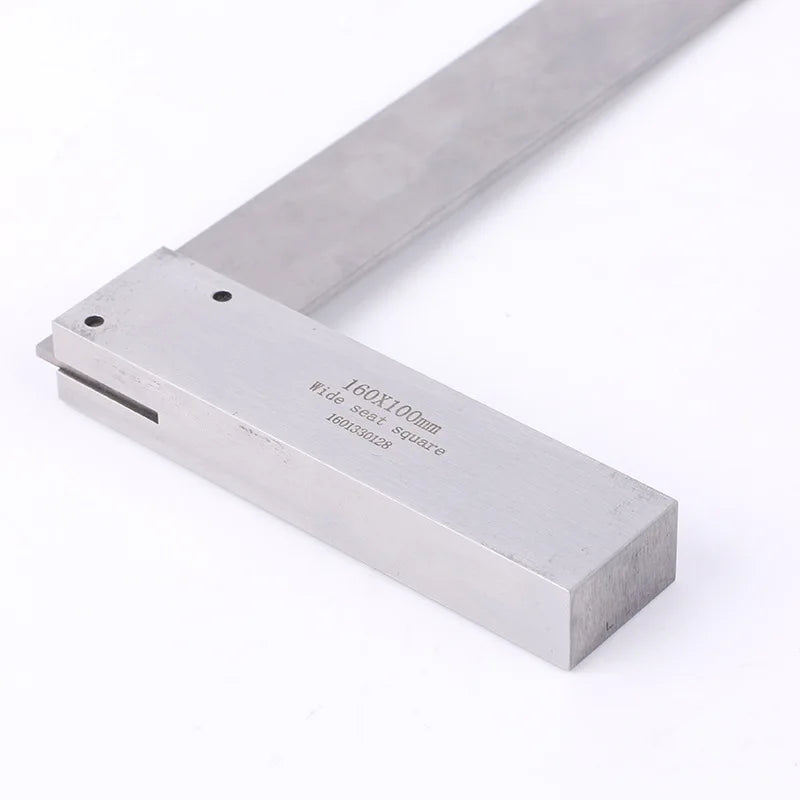 Machinist Square 90 Degree Right Angle Engineer Set Muti-Size Precision Grinding Steel Hardened Square Ruler Ruler Protractor
