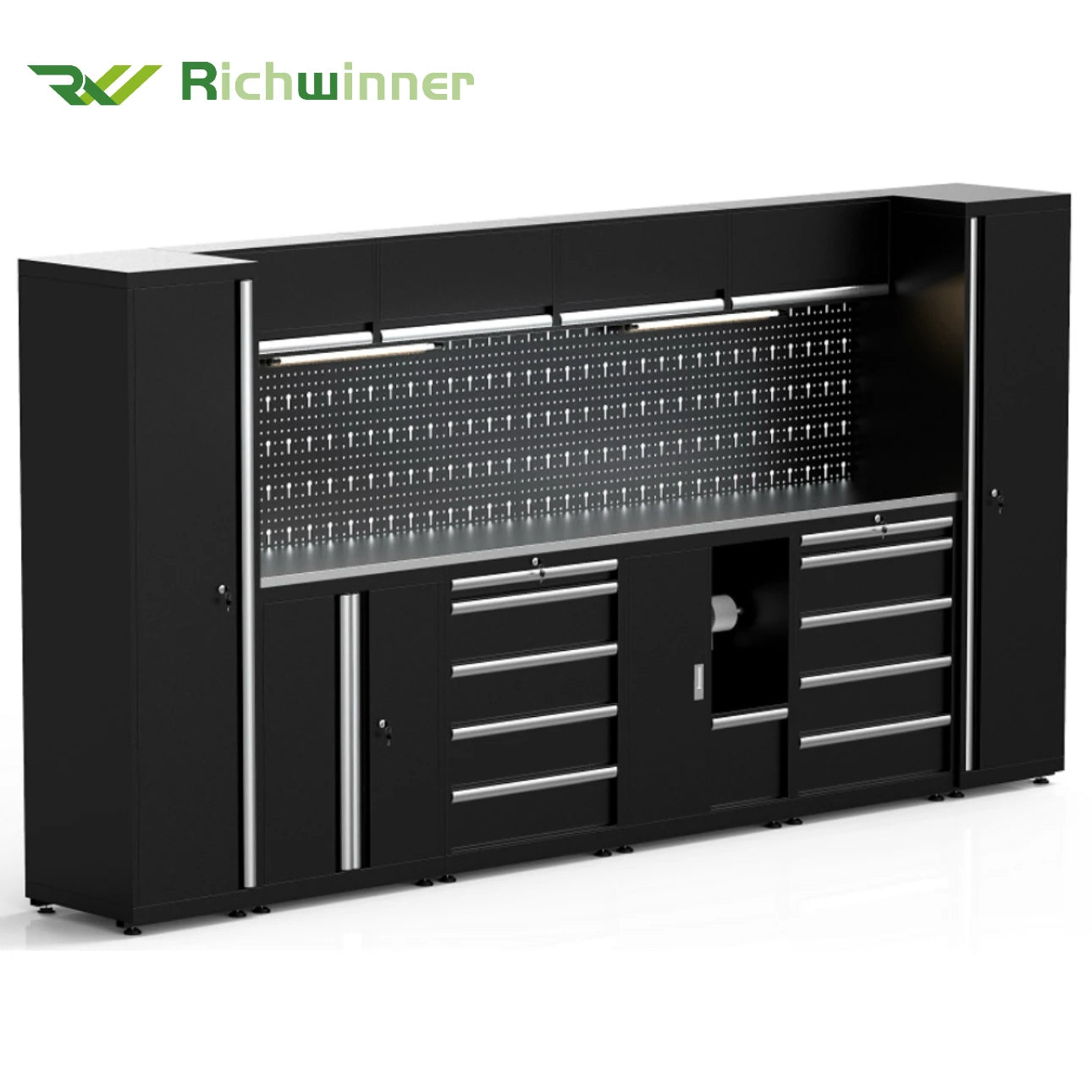 Heavy-duty High-grade Factory Wall Cabinet Durable Steel Construction for Garage Workshop and Equipment Organization Unit Pro