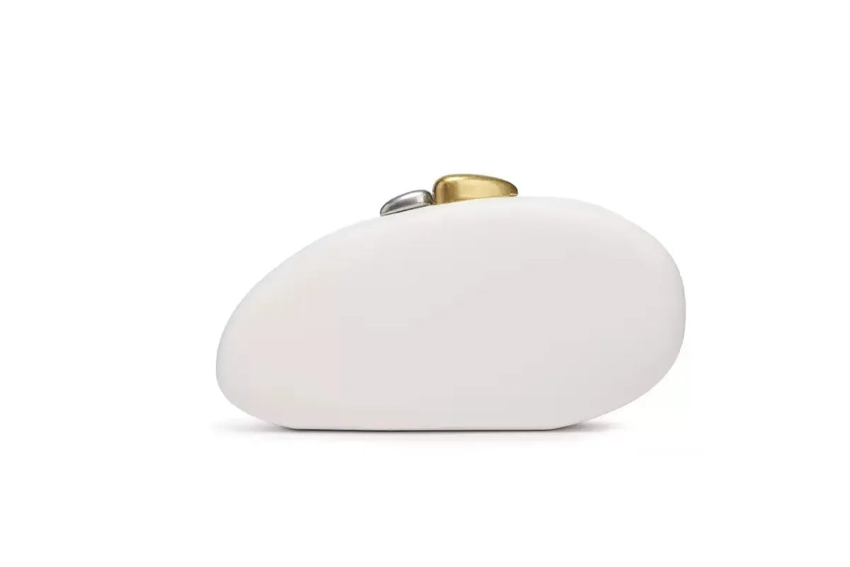 New shoulder oblique span bag, special-shaped shell pu bag, fashionable wedding dinner clutch bag, women's bag