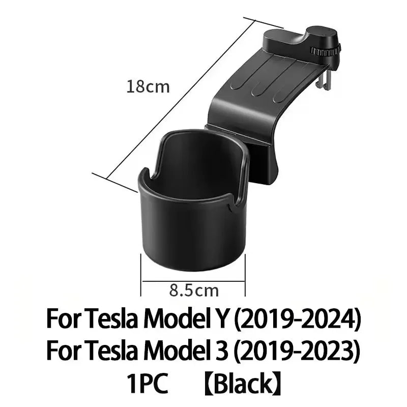 For New Tesla Model Y Juniper 2025+ Model 3 Highland 19-25 Dashboard Water Cup Holder Car Instrument Panel Tidying Phone Holder