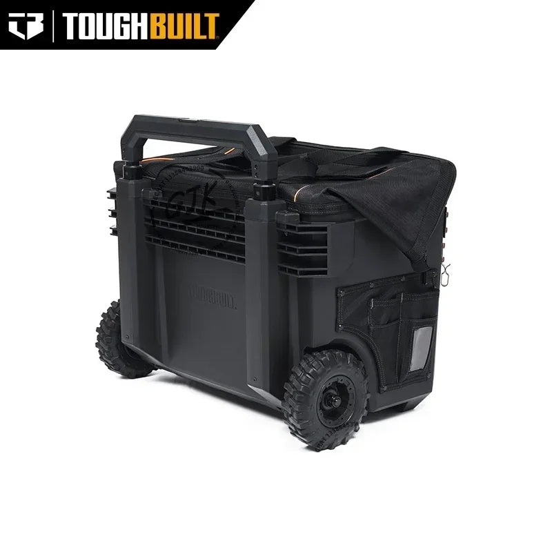 TB-CT-61-22 TOUGHBUILT  XX-Large Rolling Massive Mouth Bag Multi-functional Waterproof Push-pull Toolkit