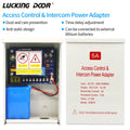 DC12V 5A Special Power Supply for Access Control AC 220V with Delay Suitable for Face Device Building Intercom Door Lock Control