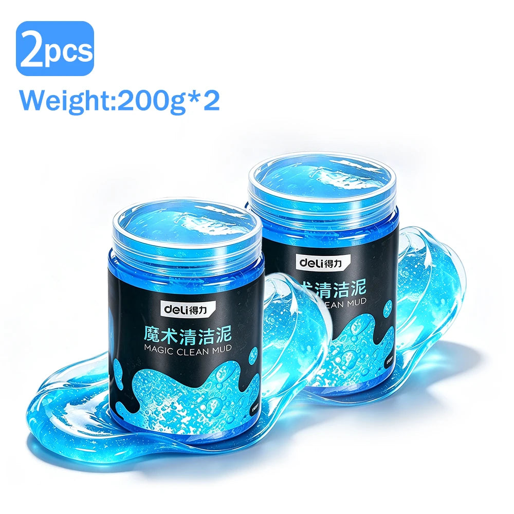 Magic Clean Mud Multi-functional Car & Household Cleaning Gel Deep Adsorption Dust Remover Reusable Safe Cleaning Slime