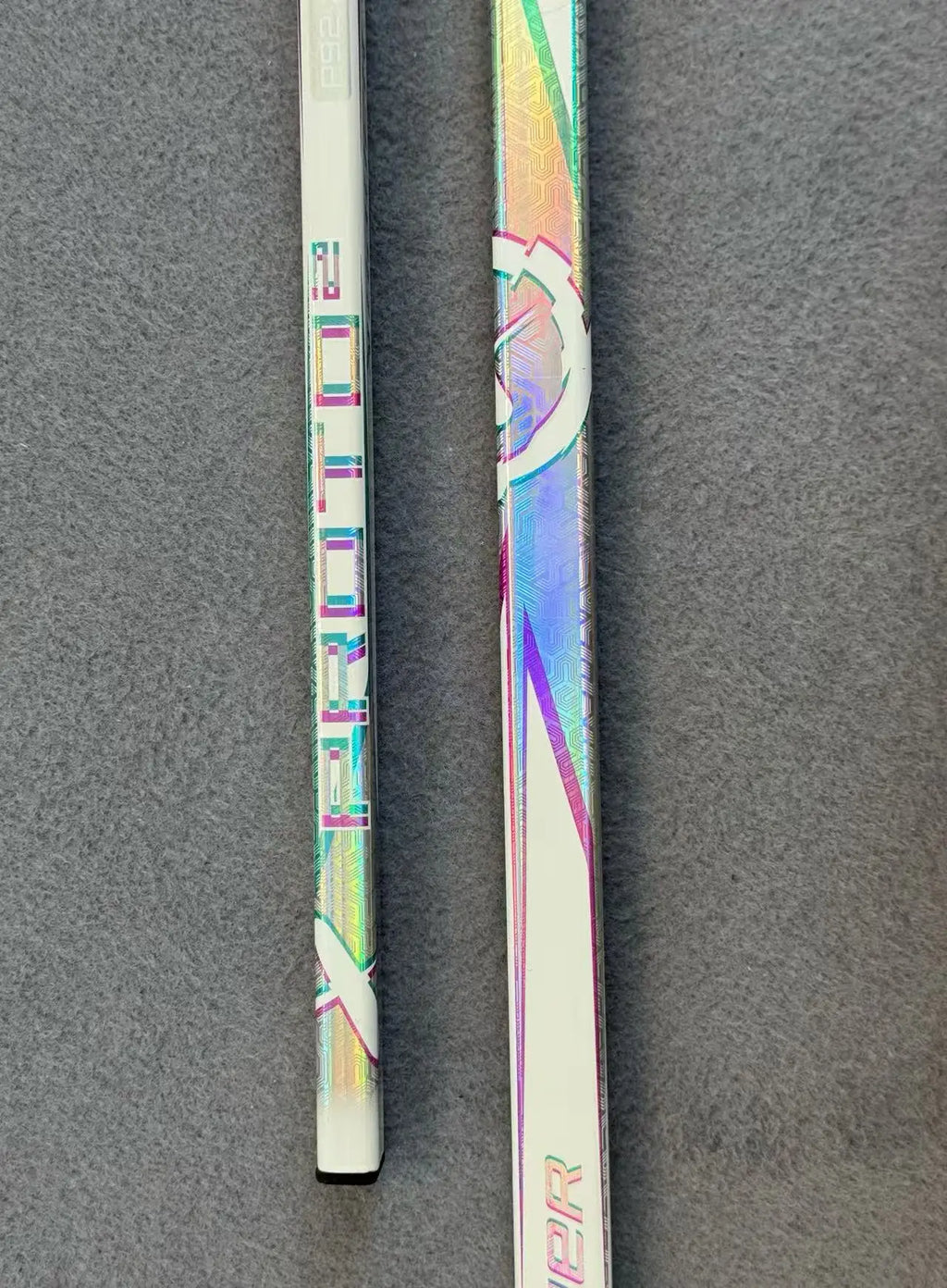 [2-Pack] Proto 2 Ice Hockey Sticks White【No warranty】Ultra-Light Carbon Fiber P92 And P28 Ice Hockey Stick
