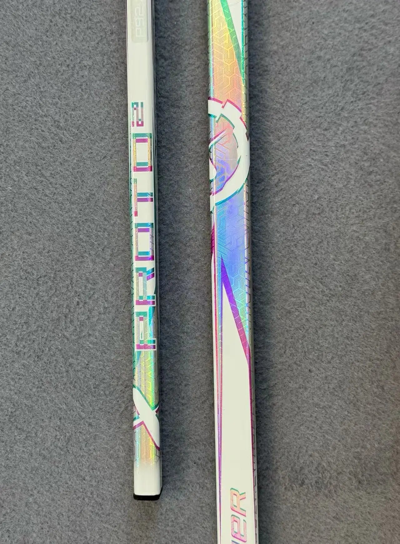 [2-Pack] Proto 2 Ice Hockey Sticks White【No warranty】Ultra-Light Carbon Fiber P92 And P28 Ice Hockey Stick