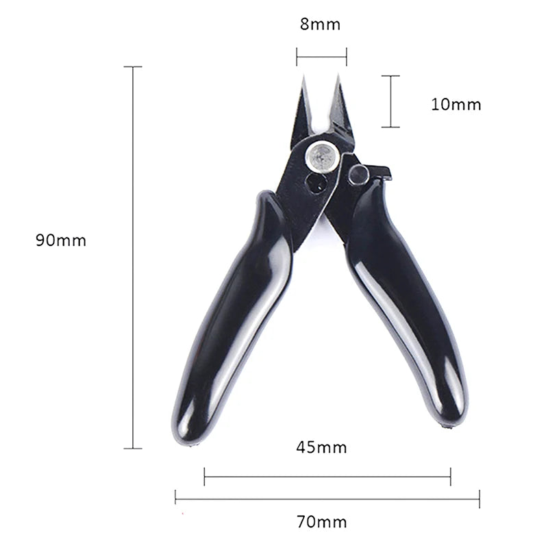 Wholesale 3.5 Inch Diagonal Mini Plier Practical Wire Cutters Electronic Wire Cable Cutter DIY Trimmer Hand Tool