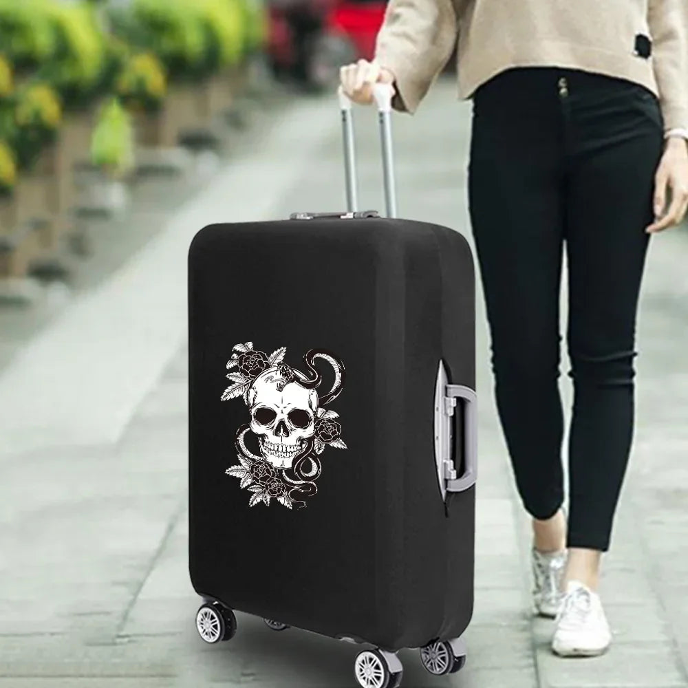 Fashion Travel Essentials Suitcase Cover Funny Print for 18-32 Inch Traveling Accessories Bag Trolley Luggage Protective Case