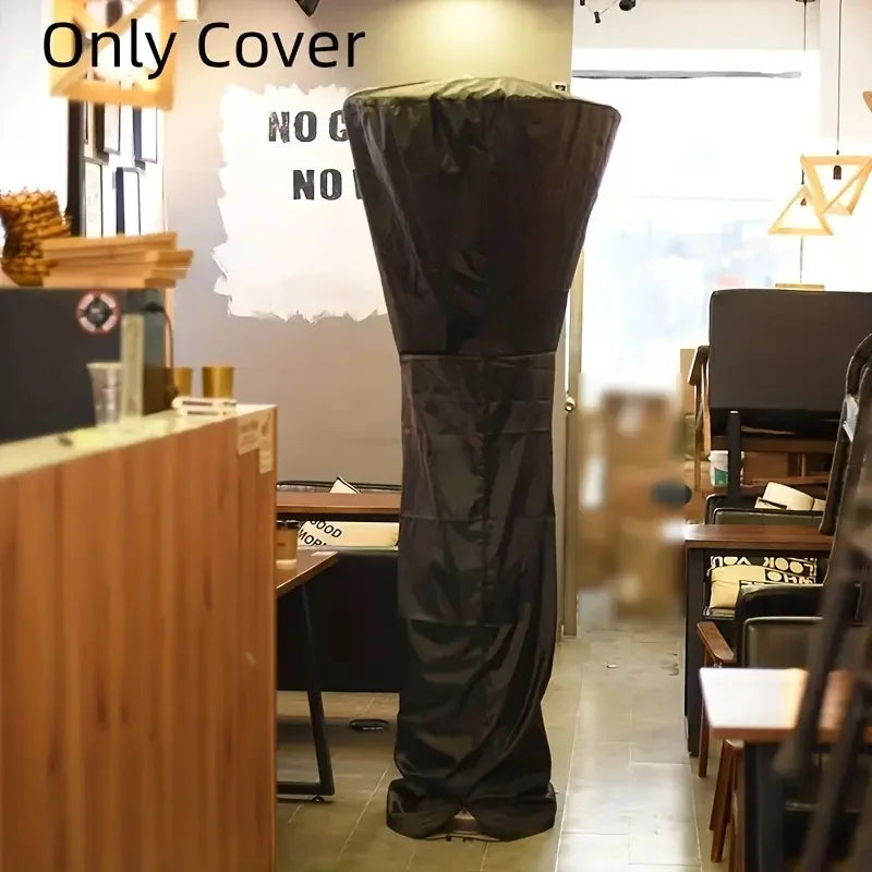 [Heater Cover] Heater cover with zipper and storage bag for the courtyard, made of durable Oxford fabric