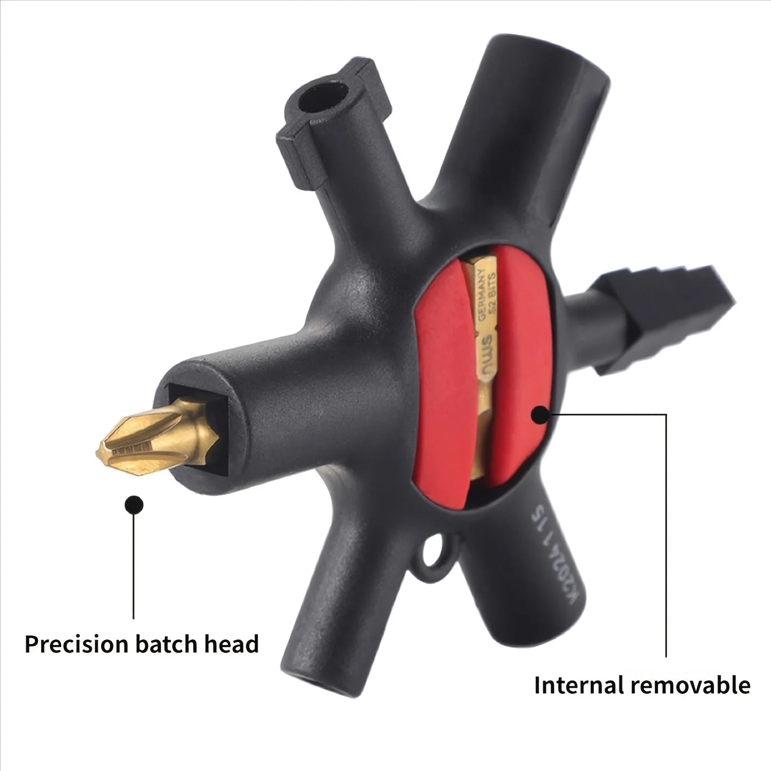 9 in 1 Distribution Cabinet Key Wrench High Torque Universal Electrical Key Wrench Electrical Specialized Power Utility Wrench