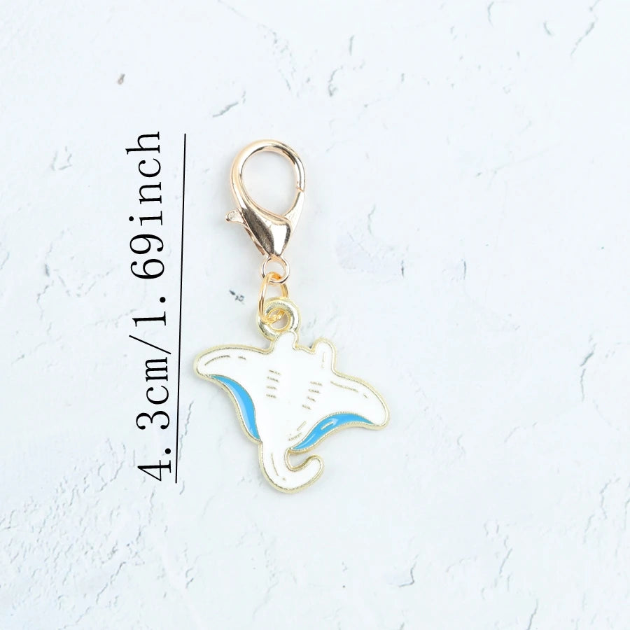 A set of 20 ocean travel keychain sets featuring fun ocean-themed keychains.