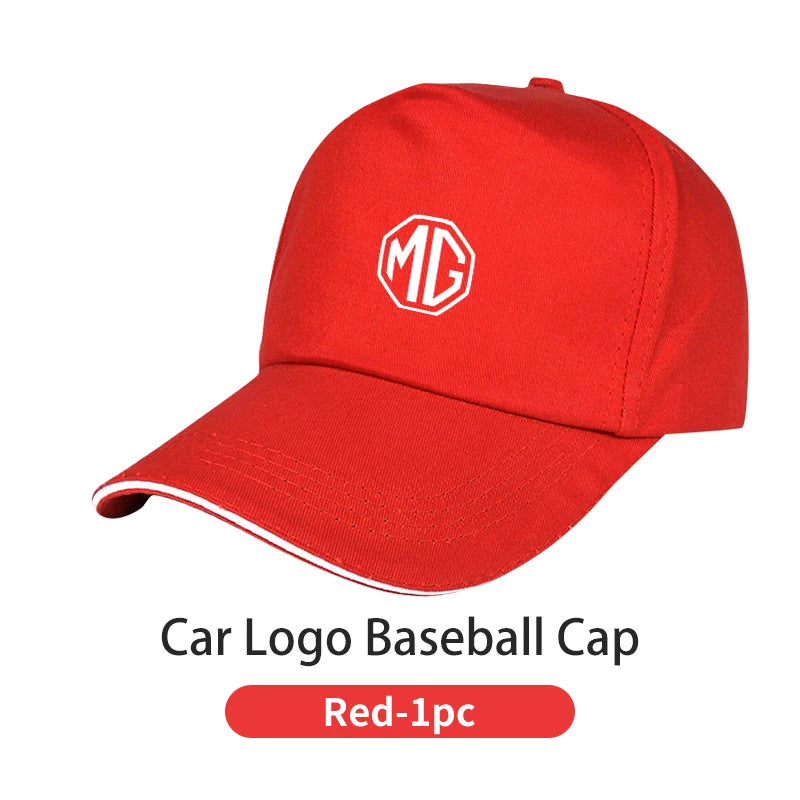 Car Sun Hat Baseball Cap Outdoor Sunscreen Hat Accessories For Morris Garages MG 6 3 5 7 TF ZR ZS HS GS GT Hector RX8 350RX5