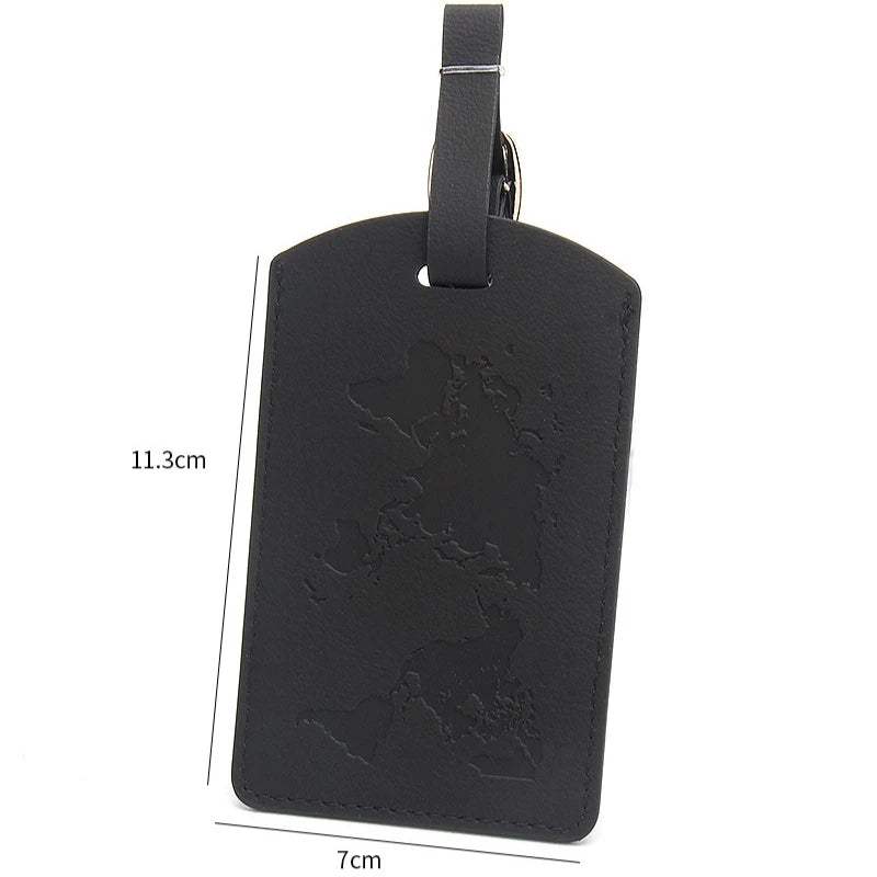 Retro Passport Covers Luggage Tag Pu Leather Passport Case Luggage Tags Travel Passport Organizer ID Card Holder