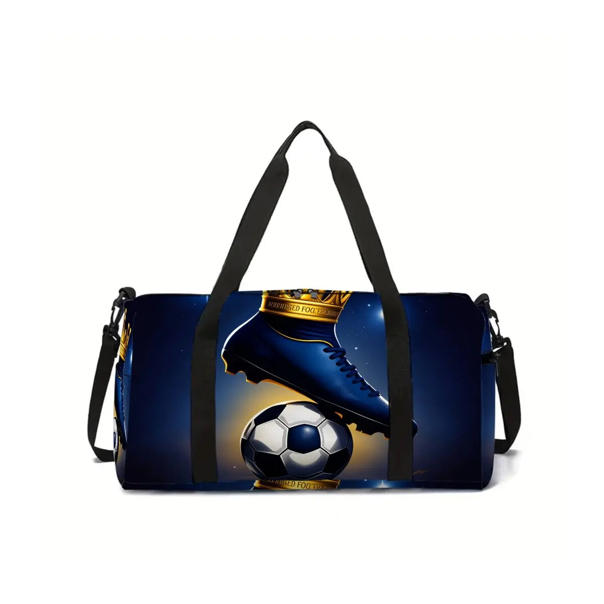 Large Travel Bag Flame Football Multi-Functional Duffle Tote Bag Handbags Waterproof Gym Bags For Boys/Girls Kids Fitness bag