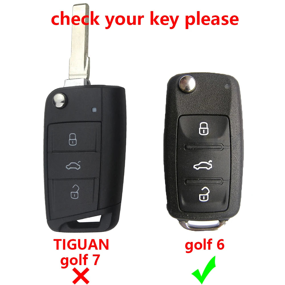 Silicone Case Key Cover Remote Fob Case for Volkswagen VW Bora Polo Jetta Passat B5 Golf 6 Beetle Caddy for Skoda Octavia Ibiza