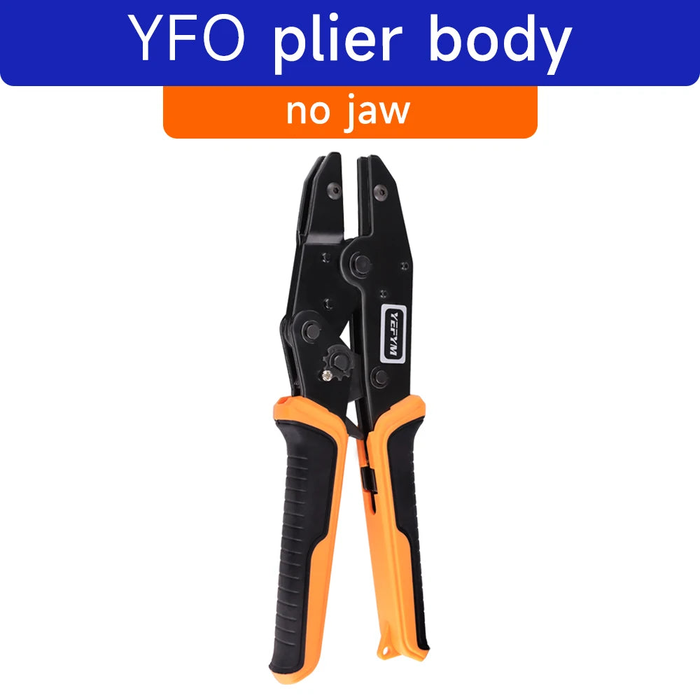 1 Pcs Crimping Jaws YFO 9 Inch Crimping Pliers Interchangeable Crimping Die For Tube/Insulated/Bare Terminals Replacement Die