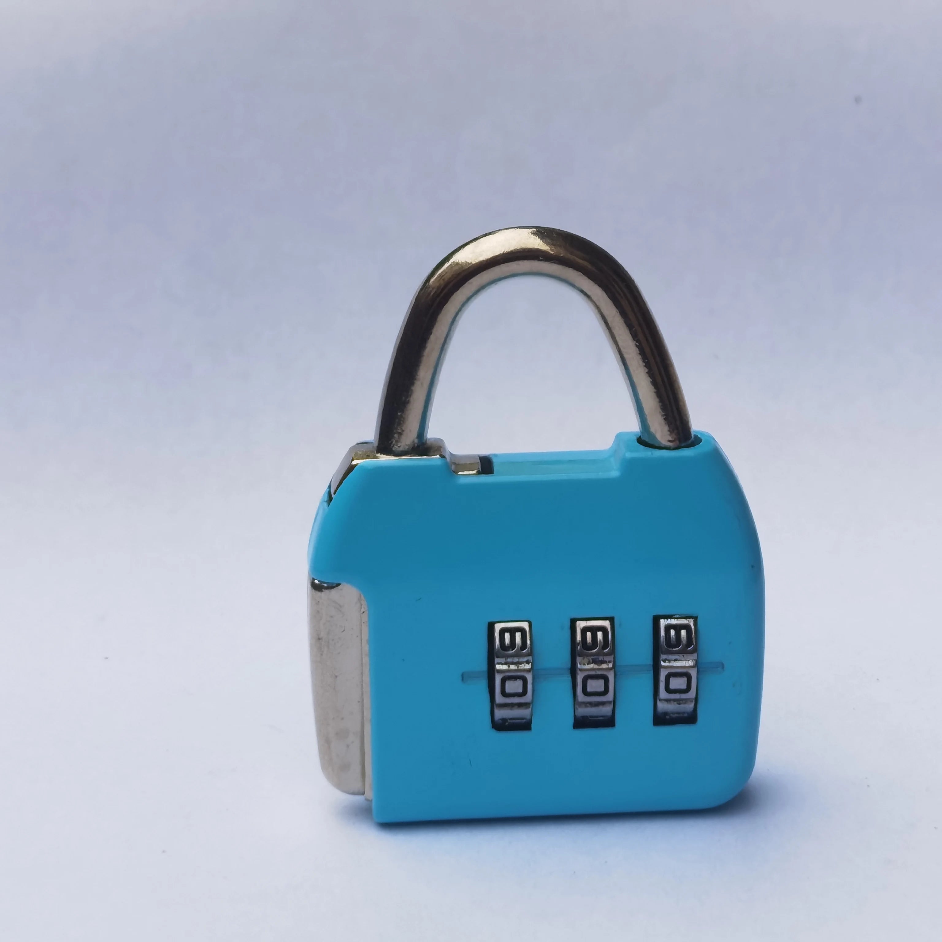 3 Digits Lock Multifunctional Smart Airplane Lock Zinc Alloy Suitcase Luggage Bag Password Key Anti-theft Lock with Long Chains
