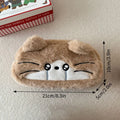 Cute Black Cat Pencil Case Girls Makeup Pouch Multi-purpose Stationery Storage Bag Cartoon Pen Bag School Stationery Organizer